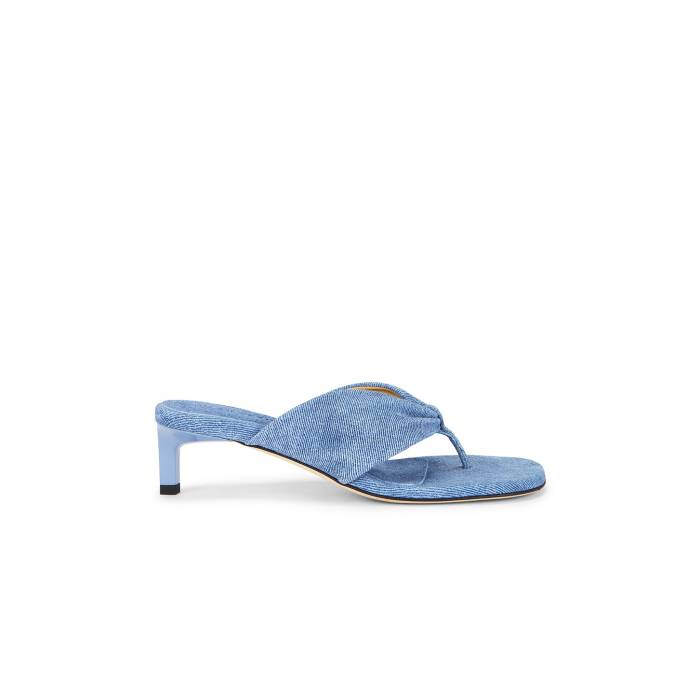 Dear Frances 【 Wrap Mid Heel Women Denim 】 wrap さあ美 ミッド 踵 レディース ジーンズ