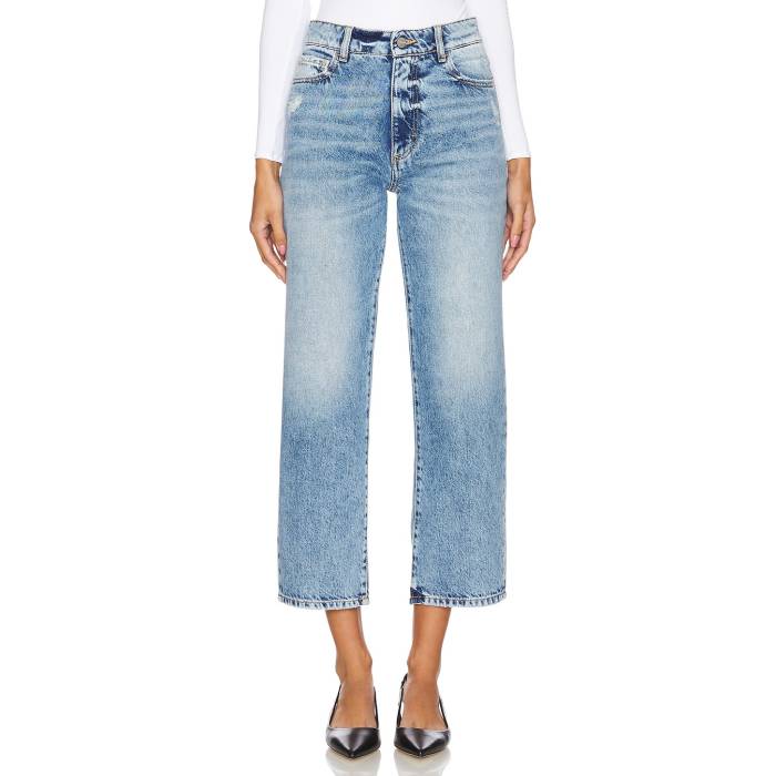 Icon Denim 【 Jill Straight Leg Jeans Women Denim Light 】 ジーンズ レディースファッション ボトムス パンツ レディース デニム