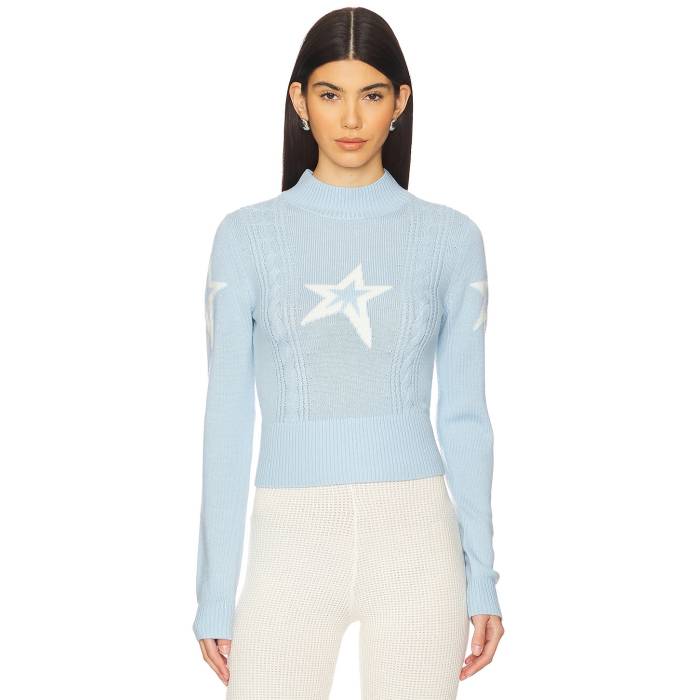 パーフェクト・モーメント Perfect Moment 【 Cable Sweater Women Bluebird Blue 】 トレーナー レディースファッション トップス ニット セーター セーター レディース ブルーバード 青色 ブルー 30,160円
