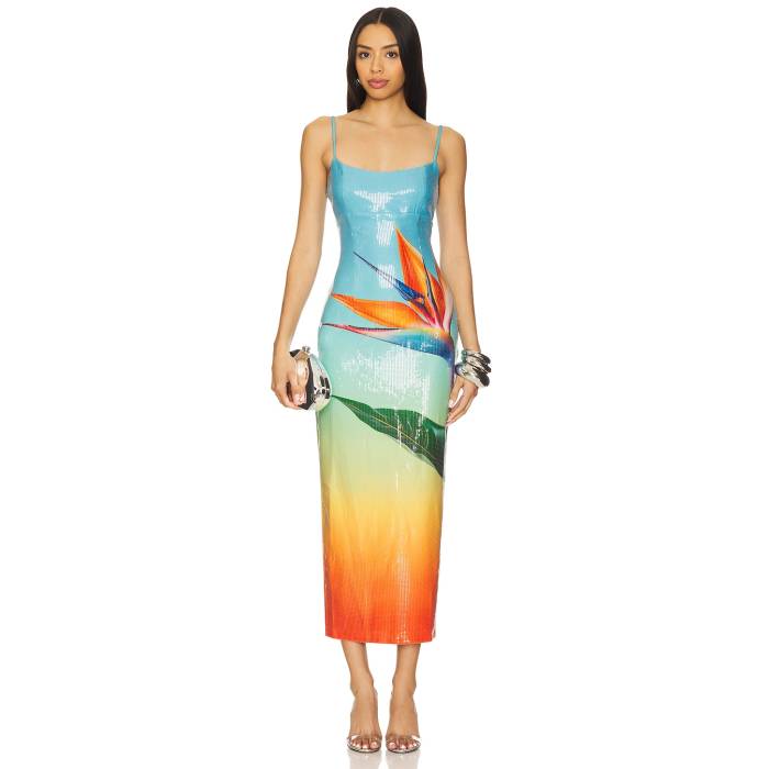 Runaway The Label 【 Kyra Midi Dress Women Paradise Ombre 】 ドレス レディース パラダイス|スニケス