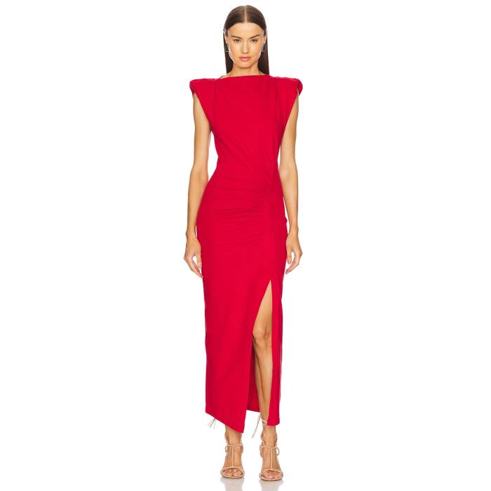 イザベルマランエトワール Isabel Marant 【 Nadela Dress Women Red 】 ドレス レディースファッション ドレス レディース Red 赤・レッド