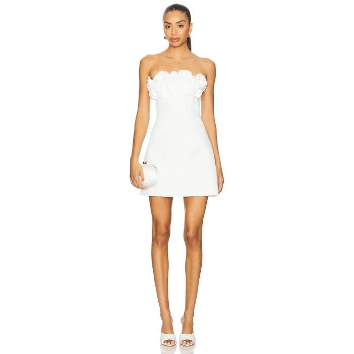 Runaway The Label 【 Averie Mini Dress Women Ivory 】 ドレス レディースファッション ドレス レディース アイボリー