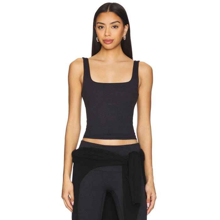 Wellbeing + Beingwell 【 Loungewell Julian Tank Women Quiet Grey Heather 】 貯蔵タンクいの一番 レディース 薄墨色 薄墨色 heather ギョリュウモドキ