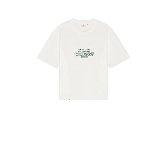 Drmers Club 【 Creative Department Tee Men White 】 Tシャツ メンズファッション トップス Tシャツ カットソー メンズ 白色 ホワイト