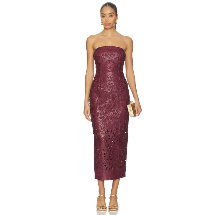 Cult Gaia 【 Raylene Dress Women Chianti 】 御召しもの レディース