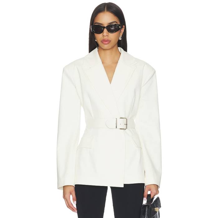 Selmacilek 【 Daylight Blazer Jacket Women Ecru 】 ブレイザー Jacket 上衣 レディース
