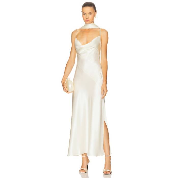 Nicholas 【 Geneva Dress Women Pearl 】 御召しもの レディース パール