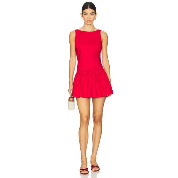Peixoto 【 Addison Mini Dress Women Red 】 お召しもの レディース Red 赤・赤いこと