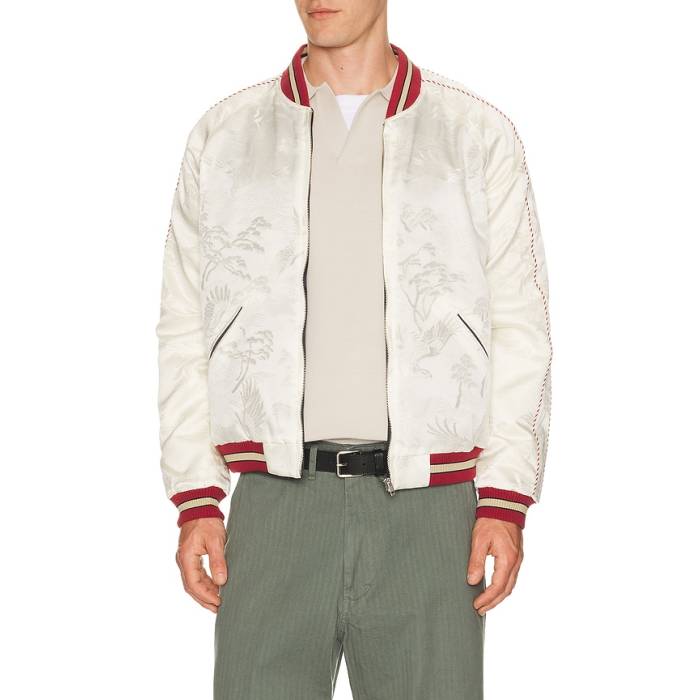 ビームス Beams Plus 【 Oriental Jacket Reversible Men White 】 Jacket ジャケット リバーシブル メンズ 白色 ホワイト|スニケス