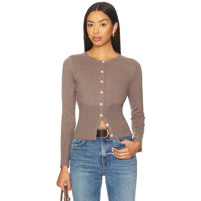 Heartloom 【 Seurat Cardi Women Taupe 】 レディース