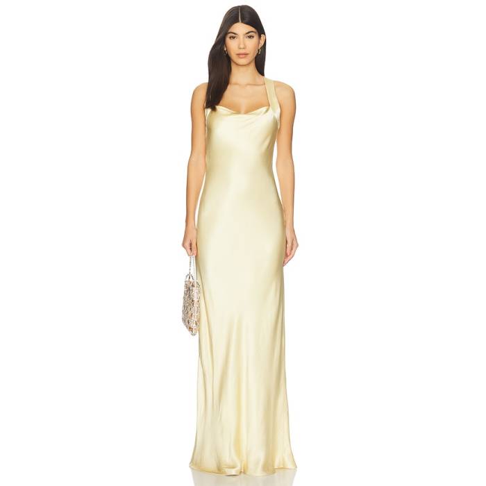 Bec + Bridge 【 Gia Halter Maxi Dress Women Wheat 】 お召しもの レディース ウィート