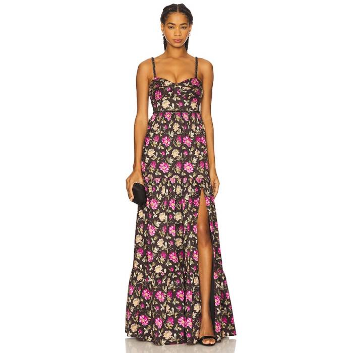 Likely 【 Tessa Gown Women Black Multi 】 レディース 黒色 ブラック|スニケス