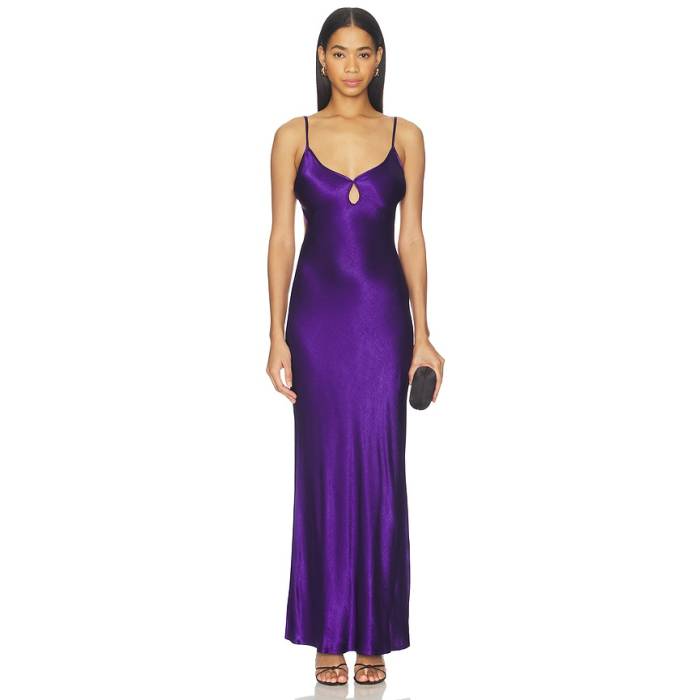 Bec + Bridge 【 Cedar City Maxi Dress Women Deep Purple 】 シティ お召しもの レディース ディープ Purple 紫・パープル