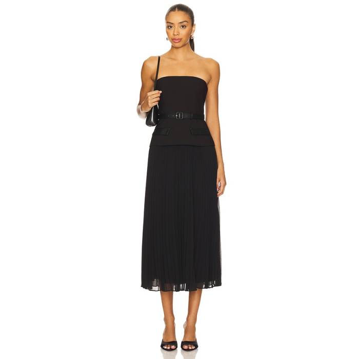 Likely 【 Valora Dress Women Black 】 御召しもの レディース 黒いこと 黒いこと