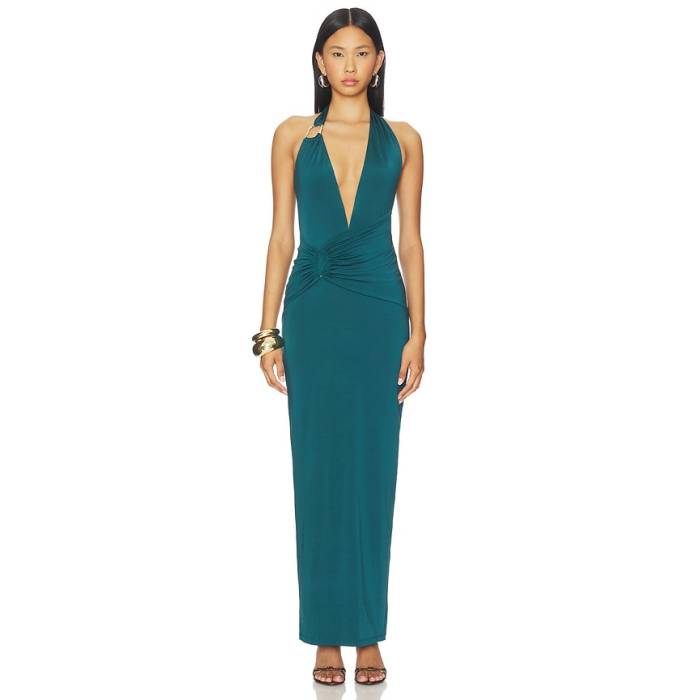 Nookie 【 Leonie Halter Maxi Women Dark Teal 】 レディース