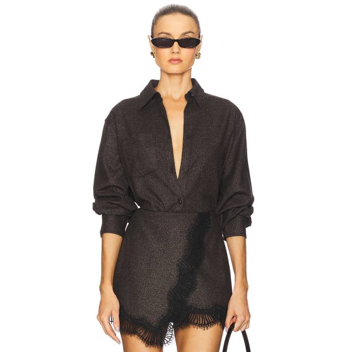 エーエルシー A.l.c. 【 Spence Top Women Ganache 】 レディース