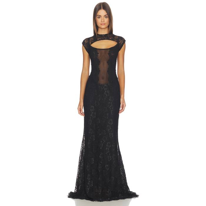 Ow Collection 【 Brisa Maxi Dress Women Black 】 御召しもの レディース 黒いこと 黒いこと