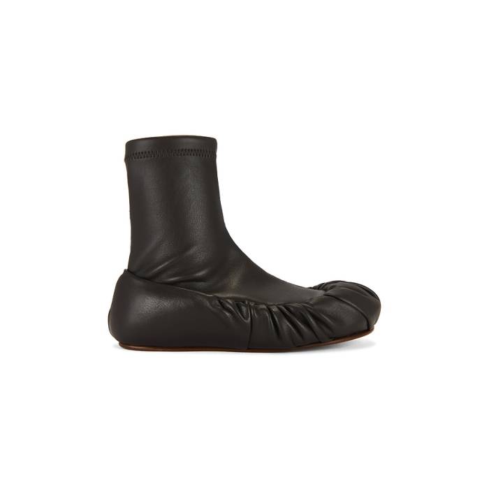 Yume Yume 【 Ballerina Mid Boot Women Chocolate 】 女性バレエダンサー ミッド ブーツ レディース