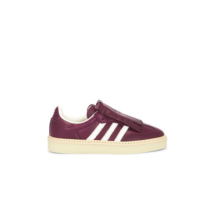 アディダス Adidas Originals 【 Samba Lux Women Maroon, Off White \u0026Amp; Noble Maroon 】 サンバ レディース 白いこと 白いこと マルーン