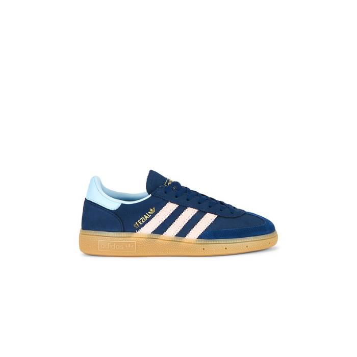 アディダス Adidas Originals 【 Handball Spezial Women Dark Blue, Wonder Quartz, \u0026Amp; Clear Sky 】 ハンドボール スペシアル レディース 天の原