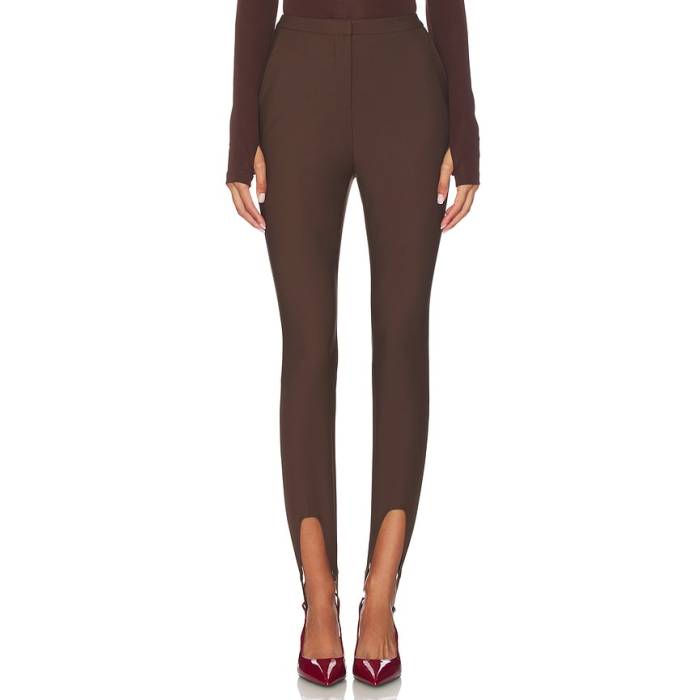 Nakedvice 【 The Alexis Stirrup Pant Women Espresso 】 ズボン下 レディース