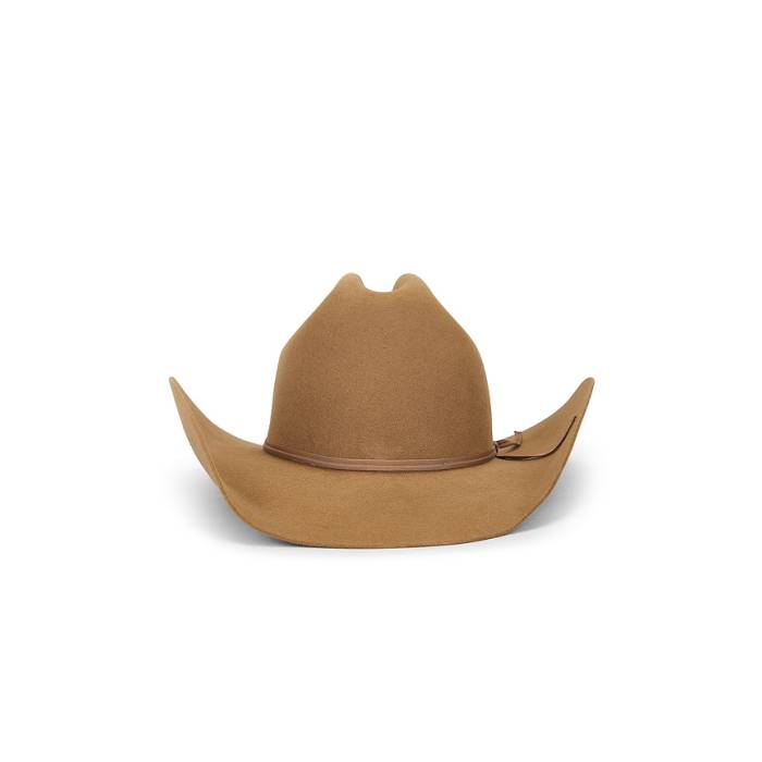 Seager 【 4X Longhorn Hat Men Fawn 】 メンズ