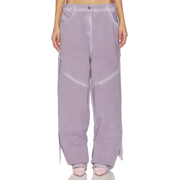 ジ・アティコ The Attico 【 Baggy Cargo Women Mauve Fade 】 積貨委託貨物 レディース