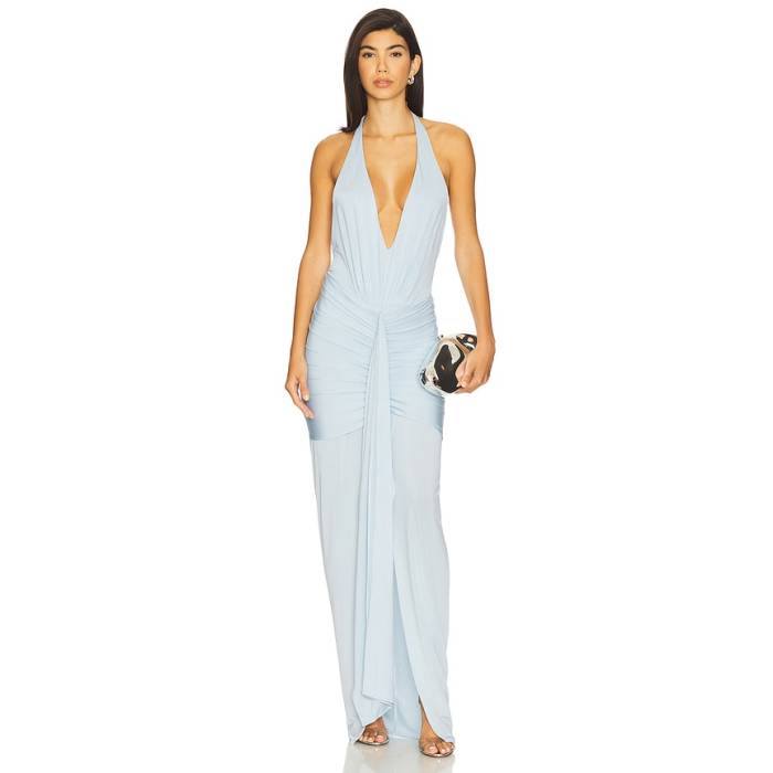 Mother Of All 【 X Revolve Inaya Dress Women Baby Blue 】 御召しもの レディース 青碧 青碧