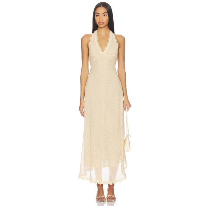 ライオネス Lioness 【 Stars Align Midi Dress Women Honey Check 】 スターズ 御召しもの レディース お前さん