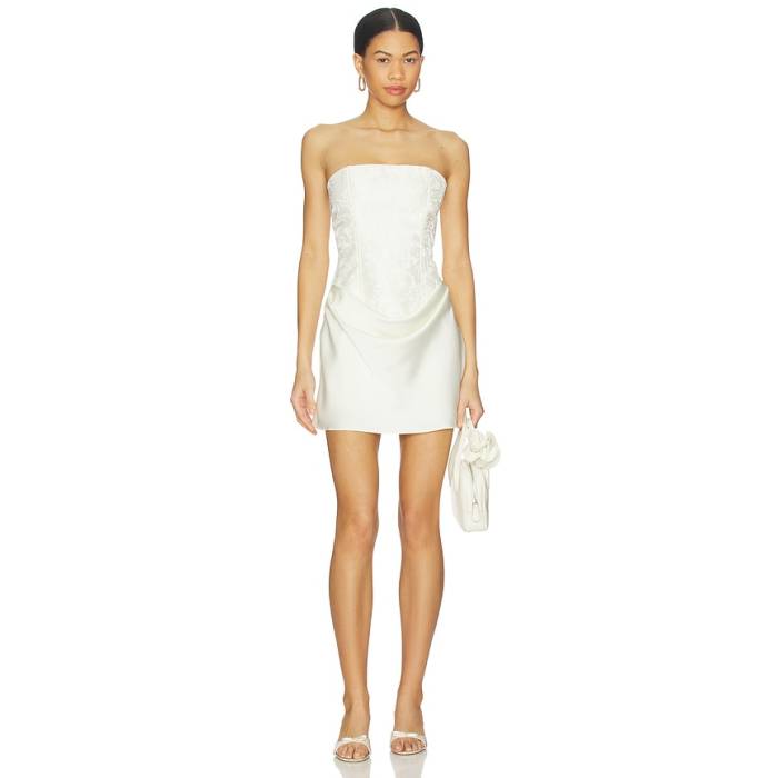 More To Come 【 Holland Strapless Mini Dress Women White 】 御召しもの レディース 白いこと 白いこと