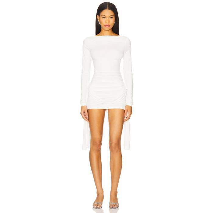 ライオネス Lioness 【 X Revolve Glory Mini Dress Women Snow 】 お召しもの レディース