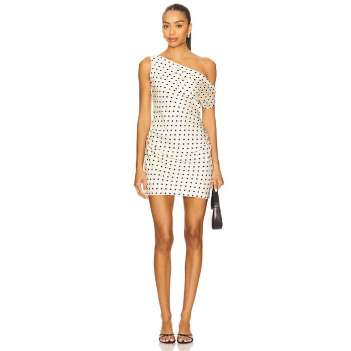 ライオネス Lioness 【 Sweetheart Mini Dress Women Cream Polka 】 お召しもの レディース 皮膚軟化剤