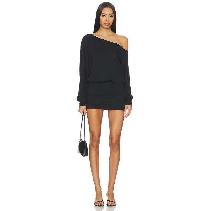Superdown 【 Rosabella Mini Dress Women Black 】 御召しもの レディース 黒いこと 黒いこと