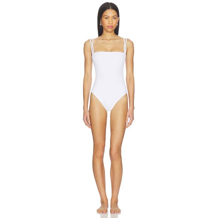 Nau Bikinis 【 Link Strap One Piece Women White 】 同盟罷工さあ美 レディース 白いこと 白いこと