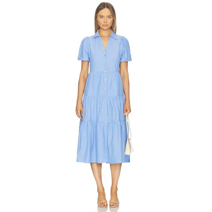 Brochu Walker 【 Havana Dress Women Chambray 】 御召しもの レディース