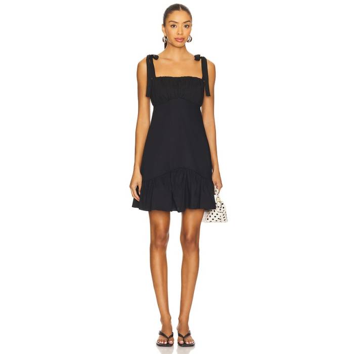 Kika Vargas 【 Patsy Dress Women Navy 】 御召しもの レディース 紺色 米国海軍