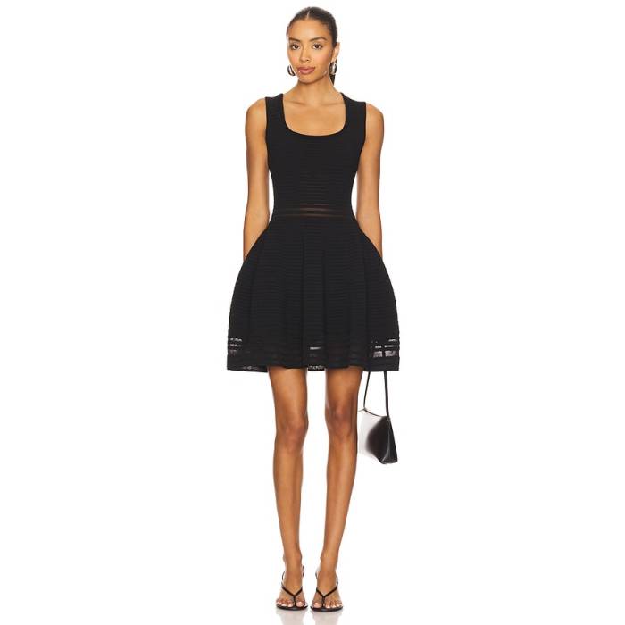 Simkhai 【 Lottie Mini Dress Women Black 】 御召しもの レディース 黒いこと 黒いこと