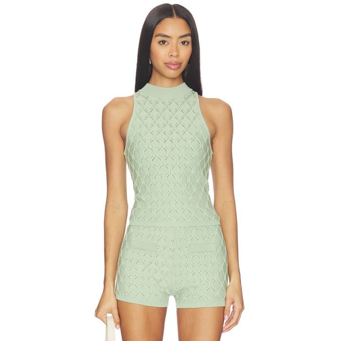 Devon Windsor 【 Renatta Tank Top Women Spearmint 】 貯蔵タンクとっ始め レディース