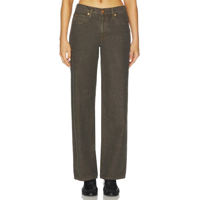 Slvrlake 【 Jazmine Wide Leg Jeans Women Black Wood Forest 】 デニム レディース 黒いこと 黒いこと フォレスト