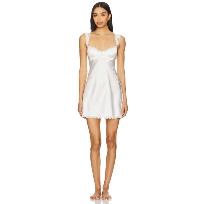 Kat The Label 【 Celeste Slip Women Ivory 】 レディース 象牙色