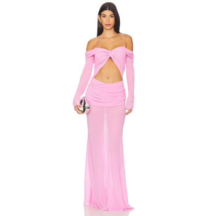 Natalie Rolt 【 Emily Gown Women Candy Pink 】 レディース pink サクラ色