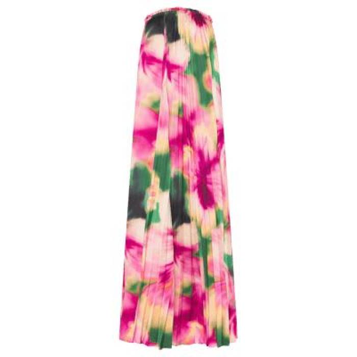 Misa Los Angeles 【 Agatha Dress Women Blurred Hibiscus 】 御召しもの レディース