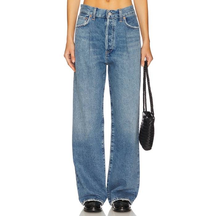 Agolde 【 Franka Pleat Baggy Women Mantra 】 レディース