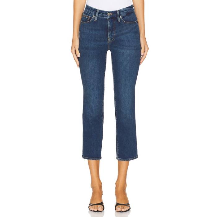 グッドアメリカン Good American 【 Good Petite Straight Jeans Women Blue004 】 【小さめ】 ジーンズ レディース｜スニケス