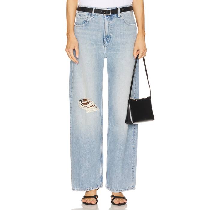 グッドアメリカン Good American 【 Good Standard Baggy Jeans Women Indigo886 】 standard スタンダード ジーンズ レディース|スニケス