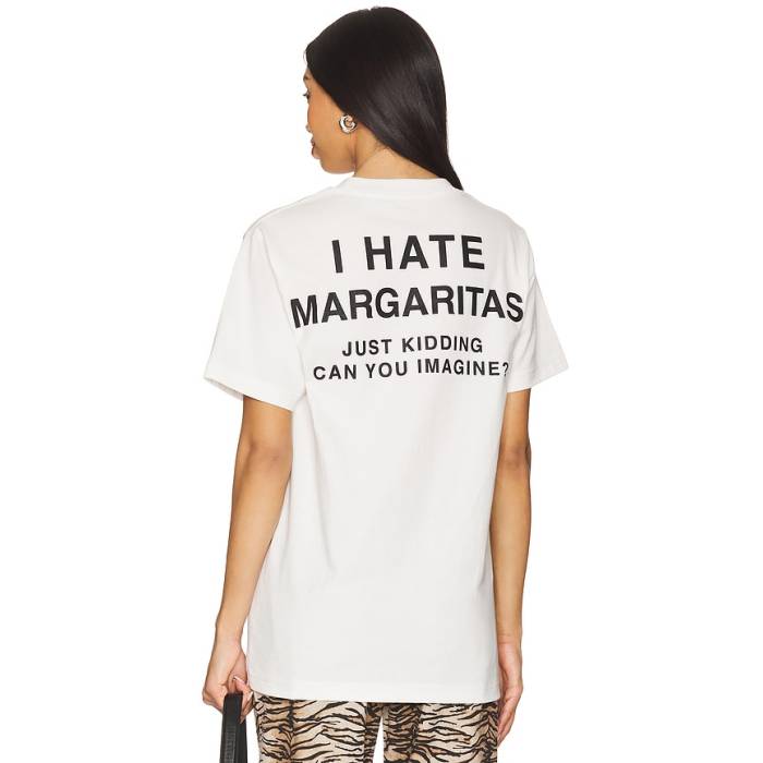 Motel Margarita 【 I Hate Margs Tee Unisex White 】 Tシャツ ユニセックス 白色 ホワイト｜スニケス