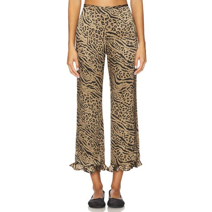 Ciao Lucia 【 Kaja Pant Women Leopard 】 パンツ レディース ヒョウ柄 レオパード|スニケス
