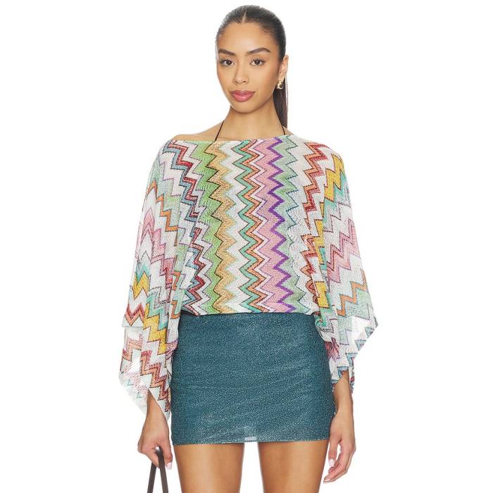 Missoni 【 Top Women Multicolor With White Base 】 レディース 白いこと 白いこと