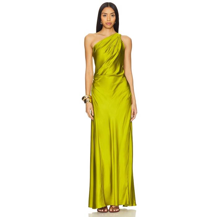 エーエルシー A.l.c. 【 Aster Gown Women Green Amber 】 レディース green 緑・緑であること