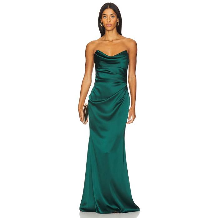 Katie May 【 Taylor Gown Women Rainforest Green 】 レディース green 緑・緑であること